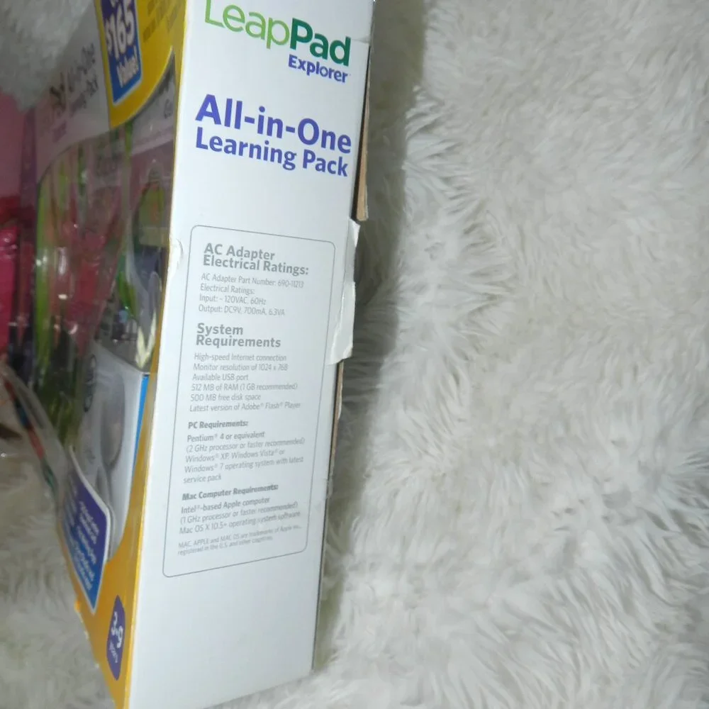 Leapfrog Leappad Explorer All In One Learning Pack Sealed 🆕SHIPS FAST😮💨⚡🚚 - Picture 10 of 16